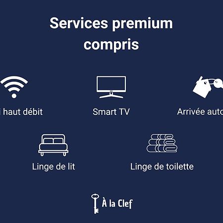 A La Clef - Charmant Studio Proche Gare Et Centre - Ideal Pro & Couple - Wifi Le Mans Zewnętrze zdjęcie